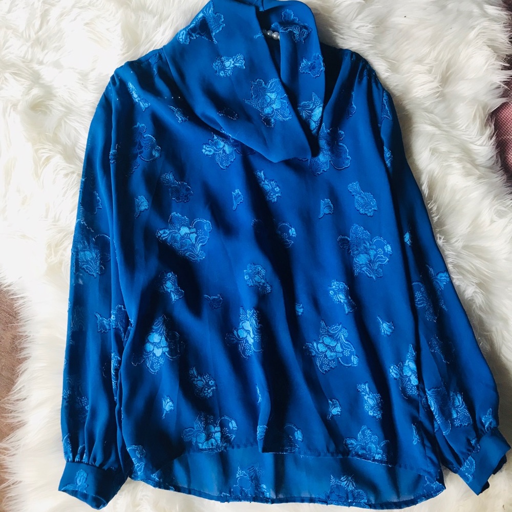 Silk Sheer top Vintage